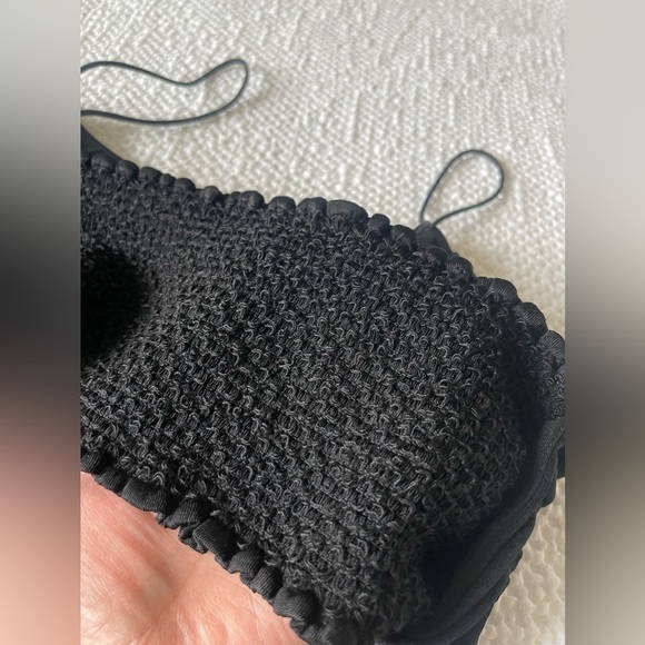 Alice + Olivia Lux Ruched Black Maxi Dress Size 8 Slim Fit Sexy Night Party - Picture 11 of 13